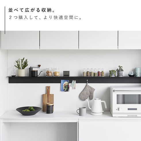 マグネットが付くウォールラックW90 タワー 石こうボード 壁対応.|s11